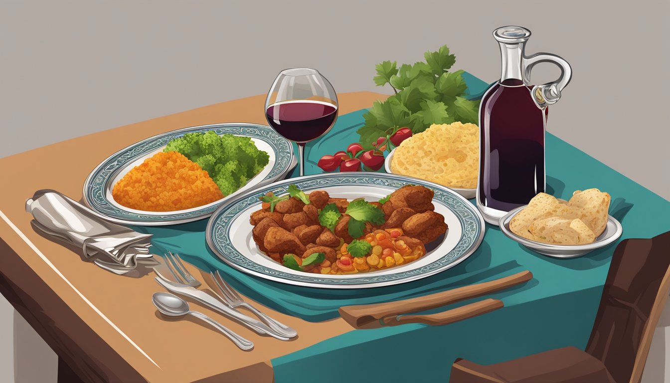 What Wine Goes Well With Saudi Arabian Food: Pairing Guide for Middle Eastern Cuisine