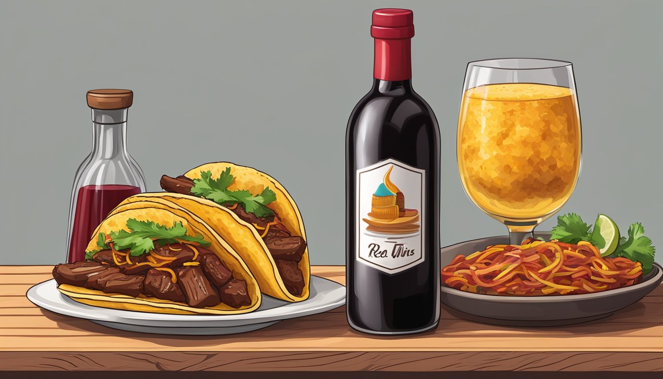 What Wine Goes Well with Beef Tacos al Pastor: Perfect Pairings for Your Mexican Feast