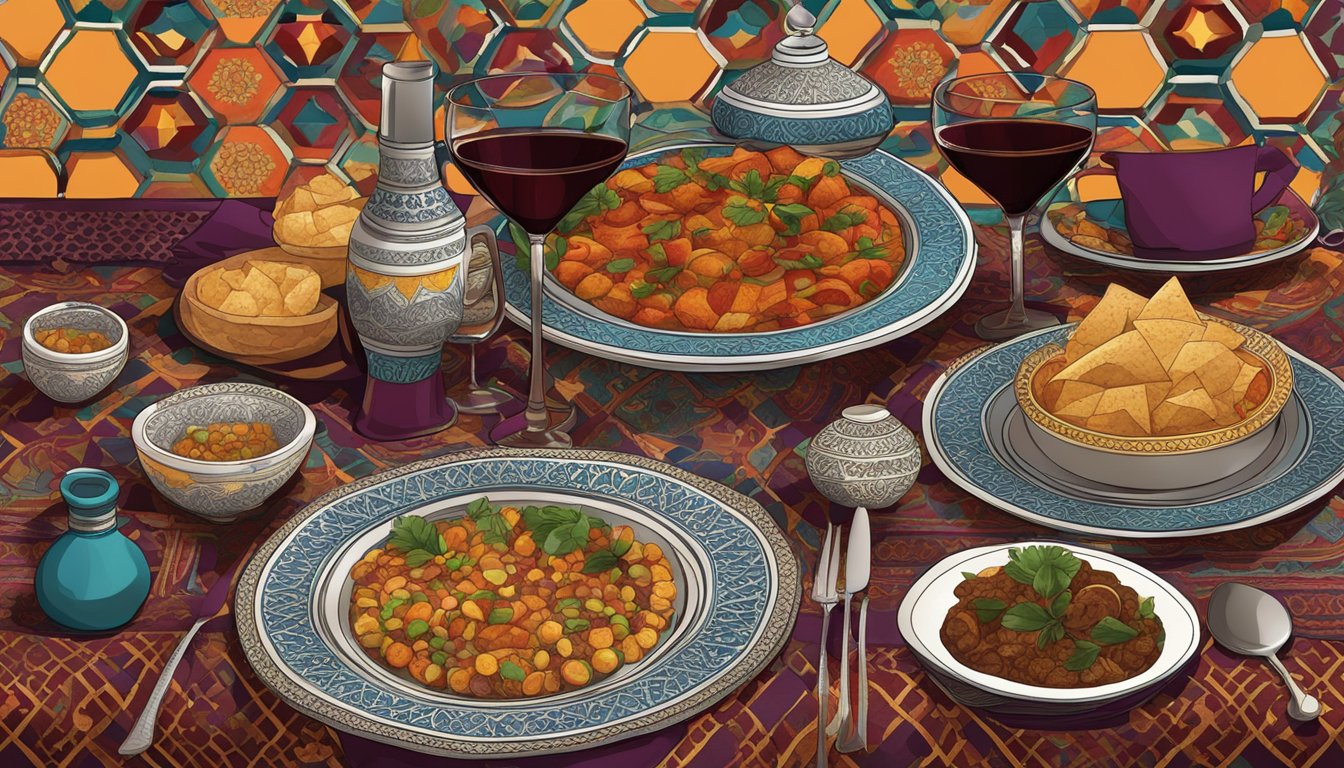 What Wine Goes Well with Moroccan Food: Perfect Pairings for Spicy Tagines and Couscous