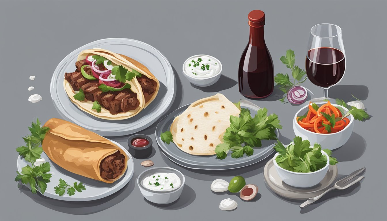 What Wine Goes Well with Beef Gyros: Perfect Pairings for Mediterranean Flavors