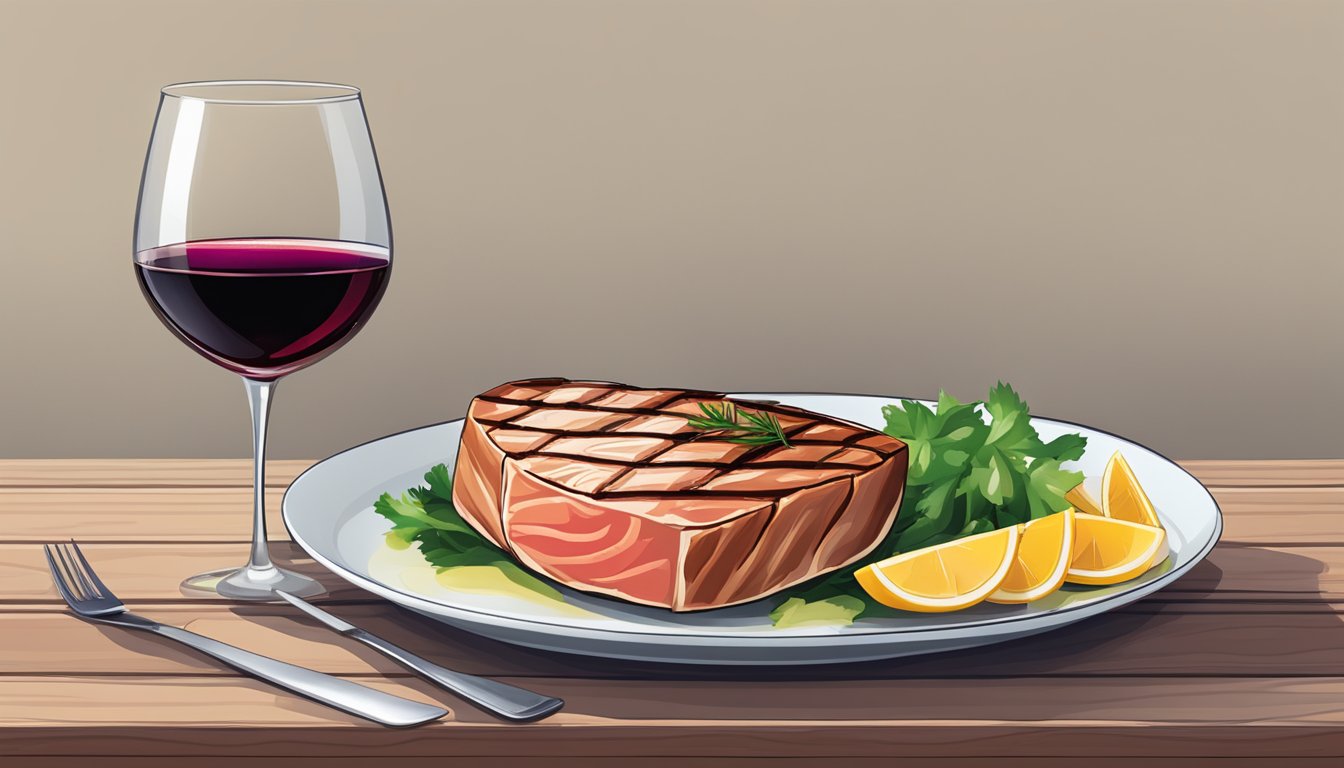 What Wine Goes Well With Grilled Tuna: Top Pairings for a Perfect Seafood Dinner